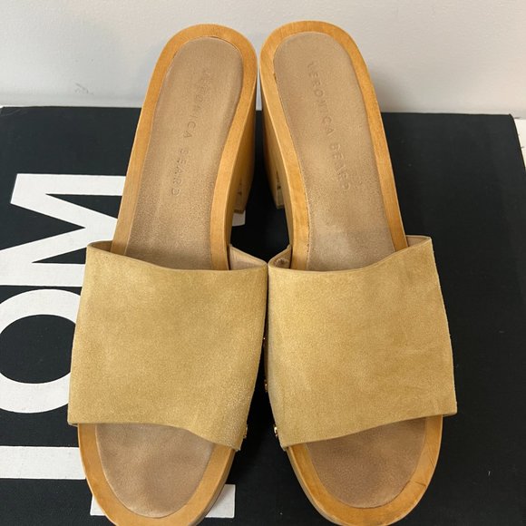 Veronica Beard Hannalee Clog (Desert) - Size 9.5 - Picture 6 of 7